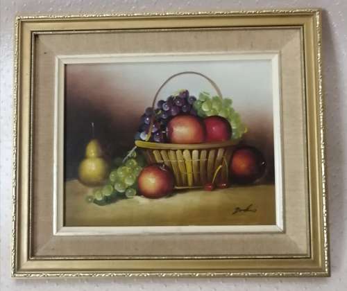 Original Oil On Board Signed by Artist