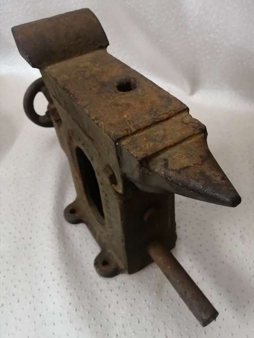 Vintage 1920 Champion Blower and Amp Forge Blacksmith Anvil