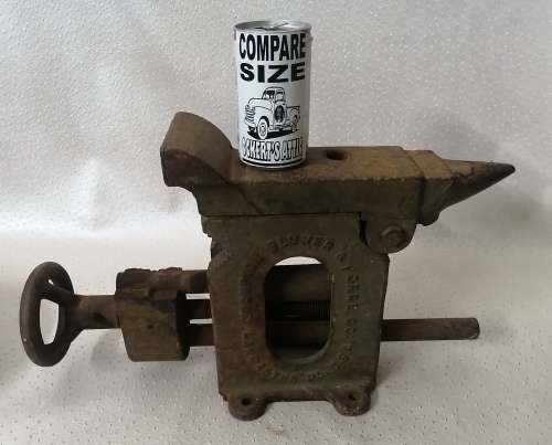 Vintage 1920 Champion Blower and Amp Forge Blacksmith Anvil