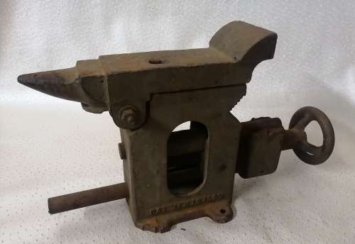 Vintage 1920 Champion Blower and Amp Forge Blacksmith Anvil