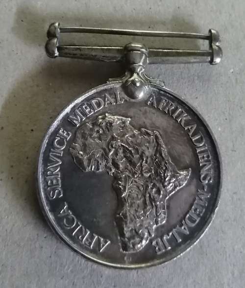 Vintage WWII Africa Service Medal 1939-1945