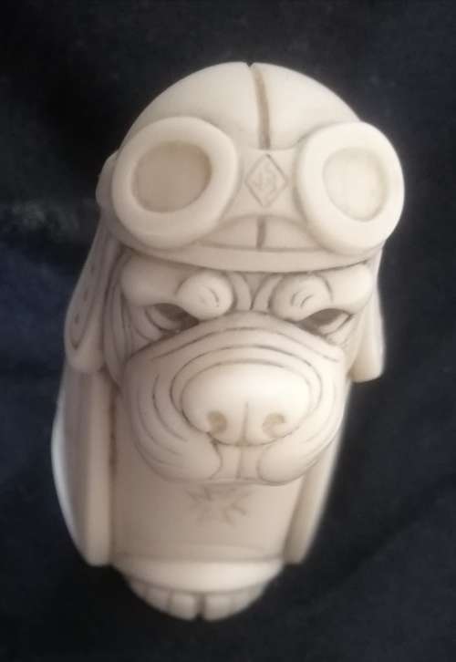 AMAZING-FAMOUS JOHN BICCARD `RED BARON` FIGURINE
