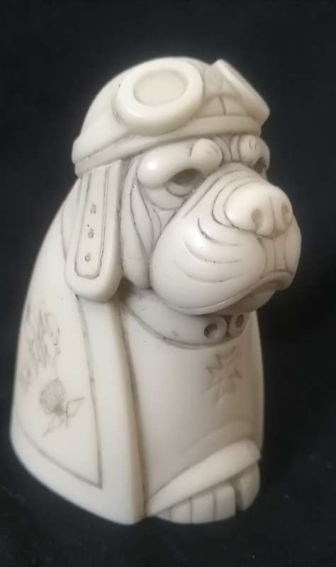 AMAZING-FAMOUS JOHN BICCARD `RED BARON` FIGURINE