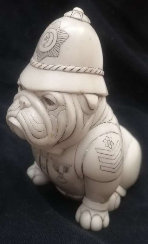 AMAZING ORIGINAL JOHN BICCARD `POLICEMAN` FIGURINE