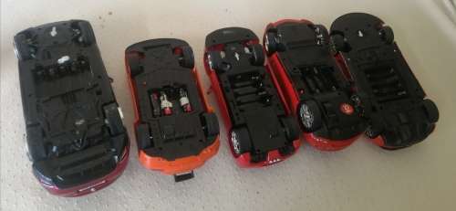 Very Impressive Group of Large Battery Cars For Display