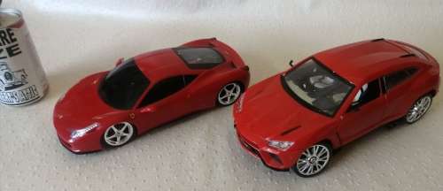 Very Impressive Group of Large Battery Cars For Display