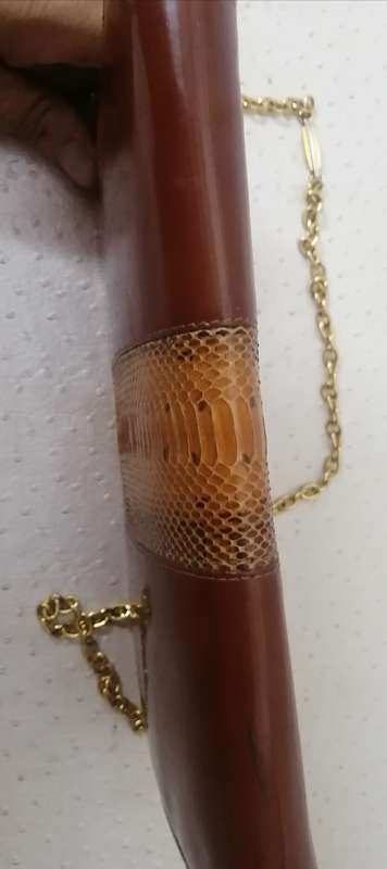 Magnificent!!! Original Leather and Cobra skin Handbag