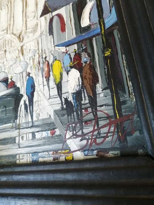 Stunning Original Oil on Board Signed by Artist (380 x 380mm)