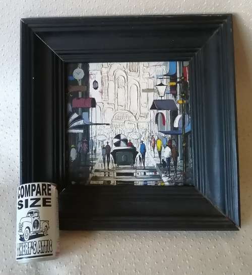 Stunning Original Oil on Board Signed by Artist (380 x 380mm)