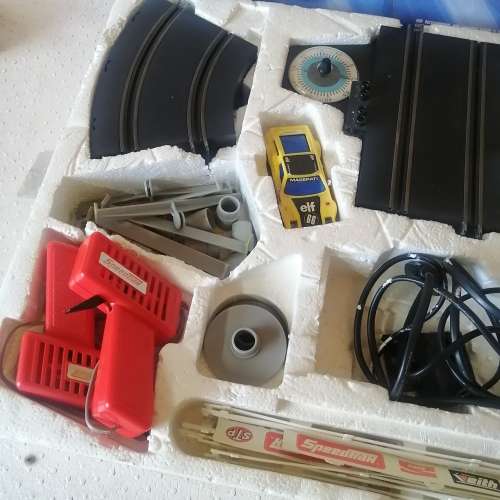 Vintage _Porsche vs Maserati Scalextric - Complete