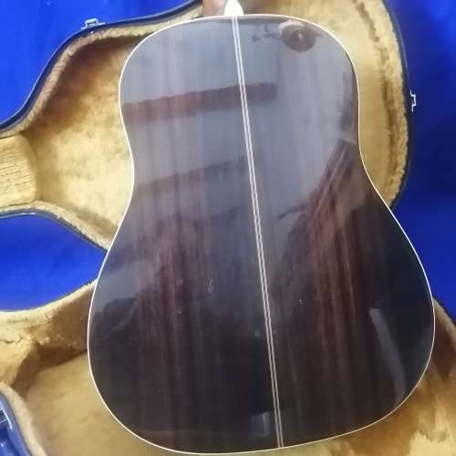 Exquisite!! Rare Hand Finished Vintage Aria OW 35 Acoustic Guitar In Leather bound Case 99% MINT