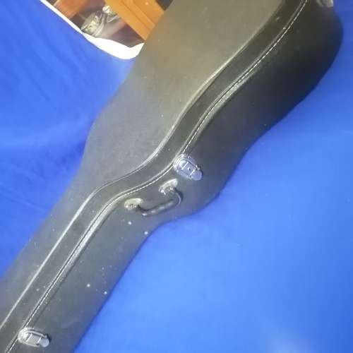 Exquisite!! Rare Hand Finished Vintage Aria OW 35 Acoustic Guitar In Leather bound Case 99% MINT