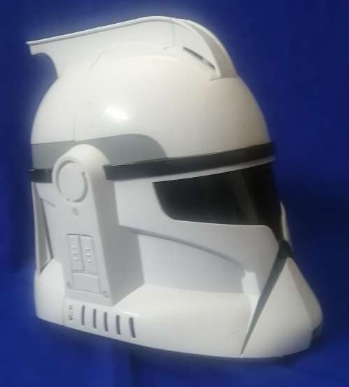 Original Hasbro Star Wars Clone Wars Stormtrooper helmet (Electronics Working) Size Kid to Adult