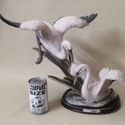 Magnificent Blue Cranes Sculpture from the Angelica Collection