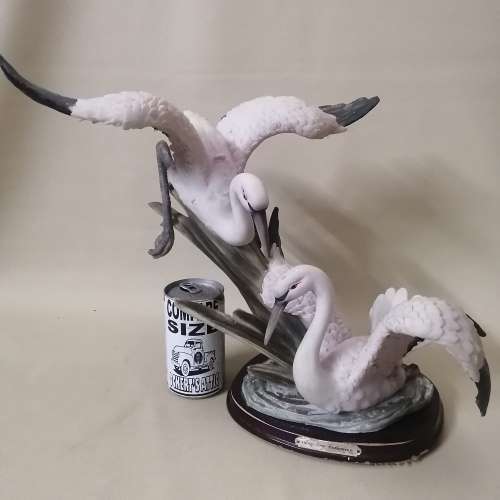 Magnificent Blue Cranes Sculpture from the Angelica Collection