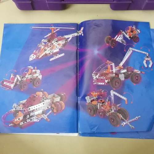 Very Large Original Meccano Set Looks Complete Plus a Bag of Extra Pieces