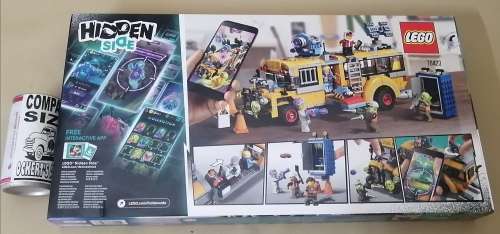 Very Large 689 Piece LEGO 70423 Hidden Side Paranormal Intercept Bus 3000 (New sealed in box)