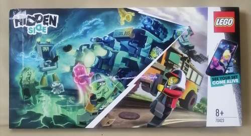 Very Large 689 Piece LEGO 70423 Hidden Side Paranormal Intercept Bus 3000 (New sealed in box)