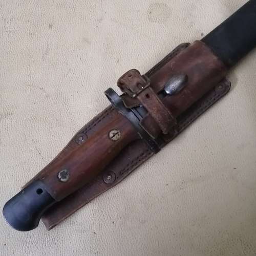 Rare Mint Condition Pattern 1907 British Sword bayonete (430mm)