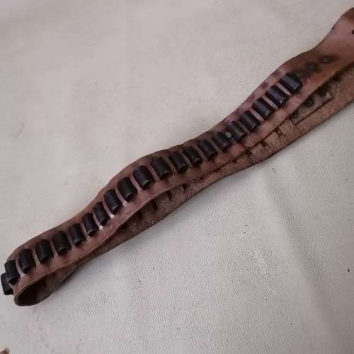 Awesome Western Leather Bullet Bandolier - 1050mm