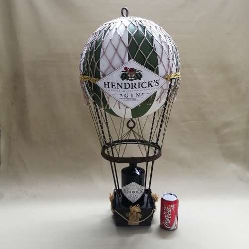 VERY LARGE HENDRICK`S GIN HOT AIR BALLOON BAR DISPLAY