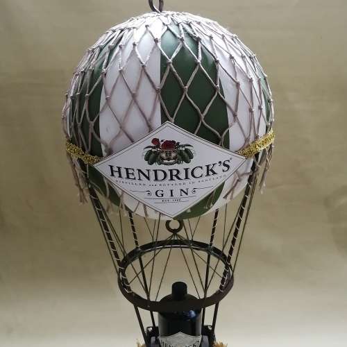 VERY LARGE HENDRICK`S GIN HOT AIR BALLOON BAR DISPLAY