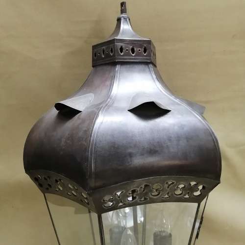 GIGANTIC METAL LANTERN