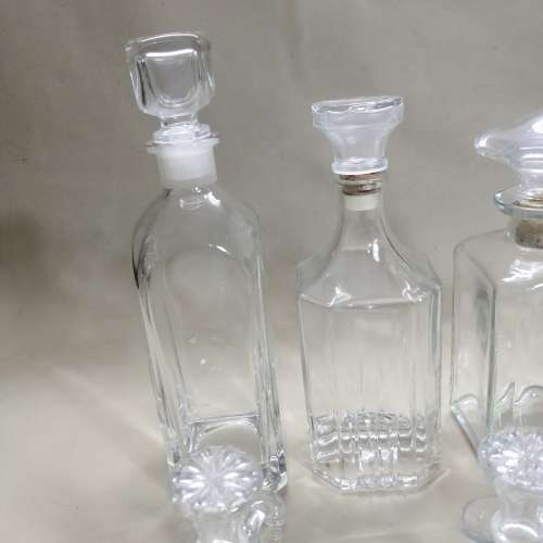 Massive Collection of Crystal Decanters