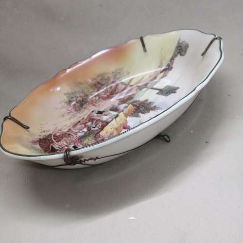 Magnificent Large Original Royal Doulton Seriesware Plate 280 mm x 200mm