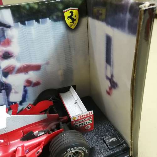 LIMITED EDITION MICHAEL SCHUMACHER 1/18 BOXED FERRARI (MINT COND)