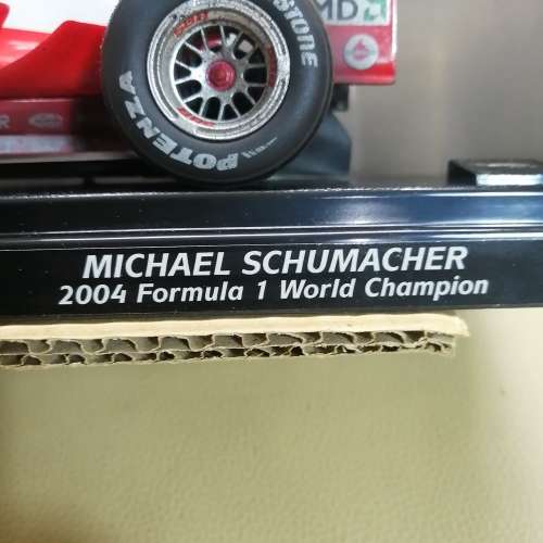 LIMITED EDITION MICHAEL SCHUMACHER 1/18 BOXED FERRARI (MINT COND)