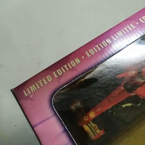 LIMITED EDITION MICHAEL SCHUMACHER 1/18 BOXED FERRARI (MINT COND)