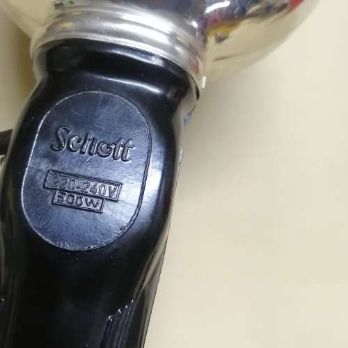 HIGH END VINTAGE SCHOTT STAINLESS STEEL HAIR DRYER