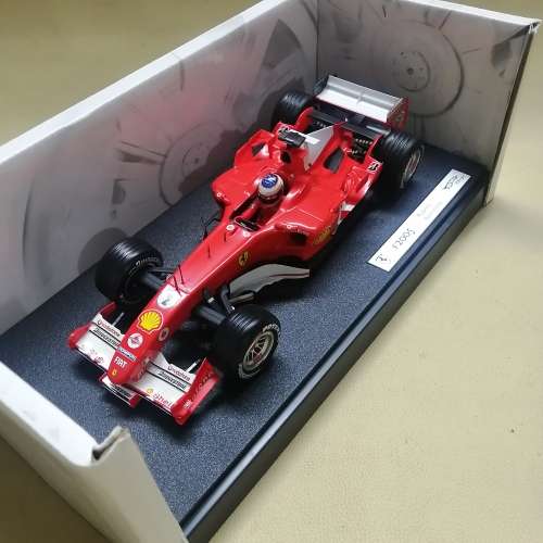 RARE HOT WHEELS RUBENS BARRICHELLO F 2005 FERRARI F1 CAR 1/18 - 5 OF 6 OF COLLECTION