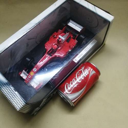 RARE HOT WHEELS MICHAEL SCHUMACHER F2005 FERRARI F1 CAR 1/18 - 2 OF 6 OF COLLECTION