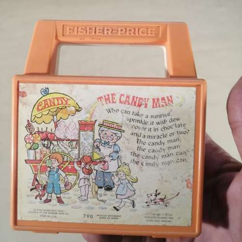 Vintage Fisher Price Wind Up Music Box 1 of 2 (Working)