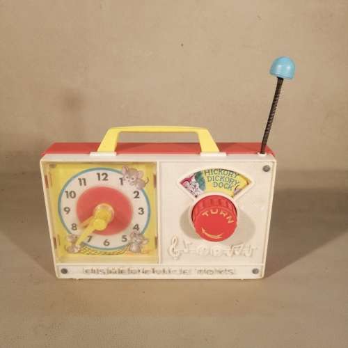 Vintage Fisher Price Wind Up Music Box 2 of 2 (Working)