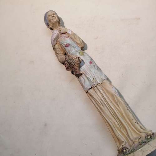 Original Signed L. Toni Vintage Statue - Italy 20 inch