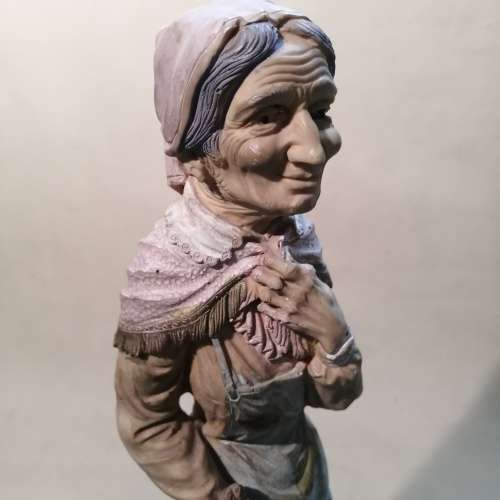 Original Signed L. Toni Vintage Statue - Italy 20 inch