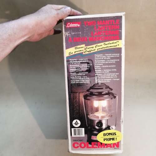 Vintage Coleman 288A746C 2 Mantle Gas Lantern With Carry Case (Like New) 2 of 2