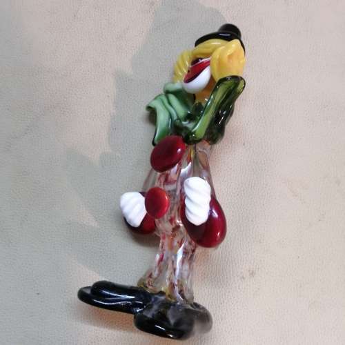 Magnificent Murano Italy Venetian Art Glass Clown 1 of 2
