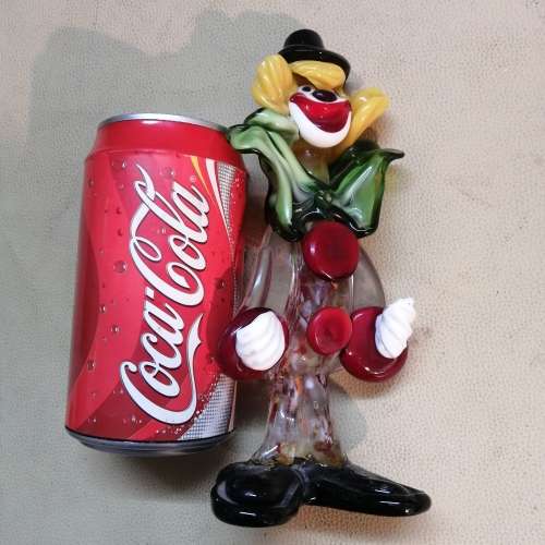 Magnificent Murano Italy Venetian Art Glass Clown 1 of 2