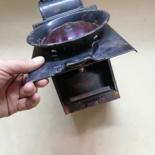 VINTAGE SOUTH AFRICAN RAILWAYS SIGNAL LAMP