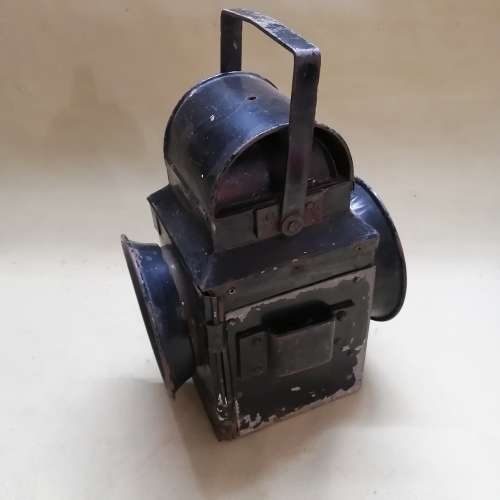 VINTAGE SOUTH AFRICAN RAILWAYS SIGNAL LAMP