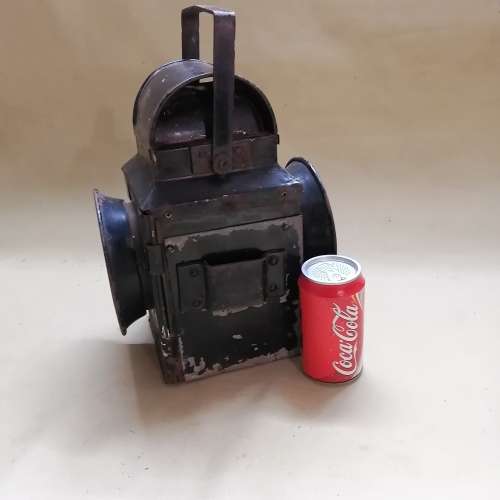 VINTAGE SOUTH AFRICAN RAILWAYS SIGNAL LAMP