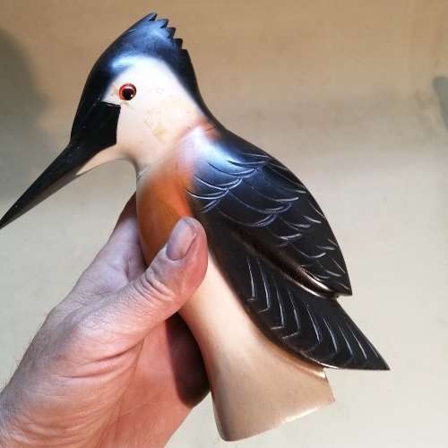 LIMITED GIANT KINGFISHER COLLECTORS AFRICAN CARVERS KNYSNA NO 81 OF 2000