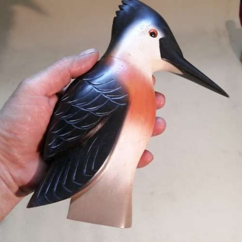 LIMITED GIANT KINGFISHER COLLECTORS AFRICAN CARVERS KNYSNA NO 81 OF 2000