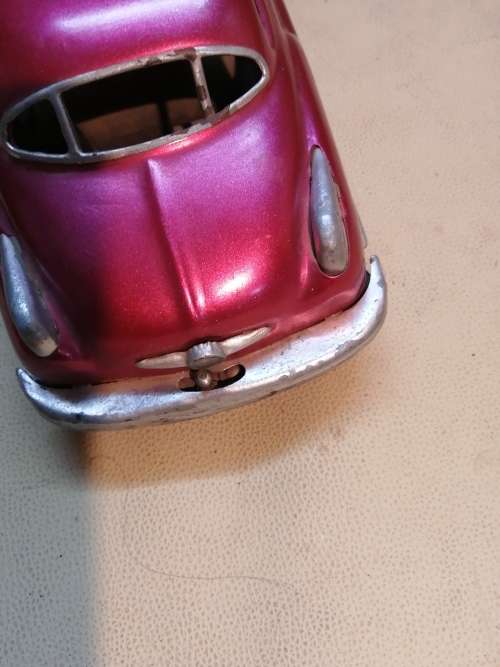 VINTAGE HUDSON BATTERY OPERATED TIN TOY CAR - JAPAN