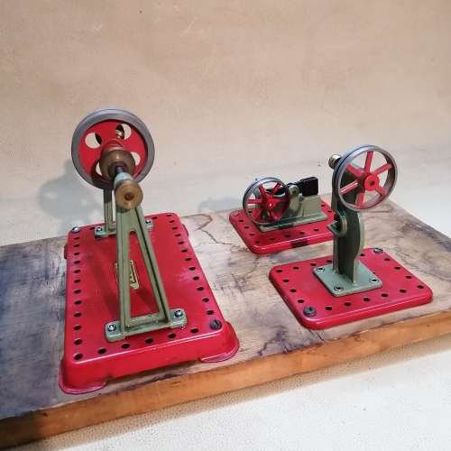 VERY RARE VINTAGE MAMOD GRIFFIN and GEORGE SE3 STEAM ENGINE + ACCESSORIES