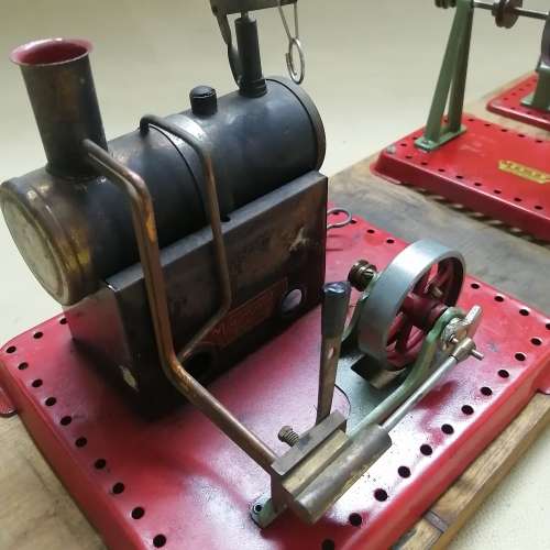VERY RARE VINTAGE MAMOD GRIFFIN and GEORGE SE3 STEAM ENGINE + ACCESSORIES
